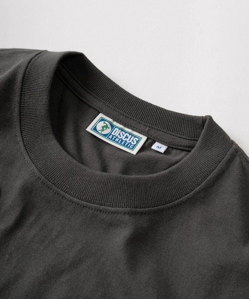 DISCUS(ディスカス)の「【71】【DISCUS/ディスカス】USAコットンブレンド DINER刺繍 バックプリント クルーネック 半袖Tシャツ ユニセックス(Tシャツ/カットソー・メンズ・サックスブルー/チャコールグレー/アッシュグレー/ホワイト・M/L)」の7枚目の写真