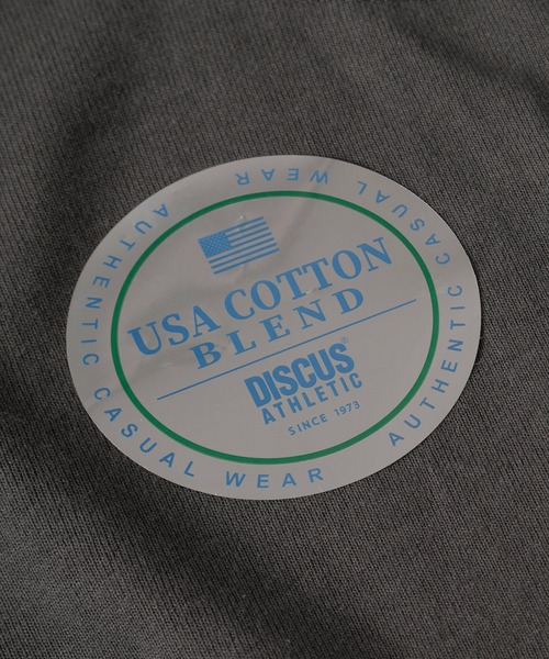 DISCUS(ディスカス)の「【71】【DISCUS/ディスカス】USAコットンブレンド DINER刺繍 バックプリント クルーネック 半袖Tシャツ ユニセックス(Tシャツ/カットソー・メンズ・サックスブルー/チャコールグレー/アッシュグレー/ホワイト・M/L)」の8枚目の写真