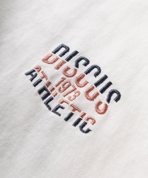 DISCUS(ディスカス)の「【71】【DISCUS/ディスカス】USAコットンブレンド DINER刺繍 バックプリント クルーネック 半袖Tシャツ ユニセックス(Tシャツ/カットソー・メンズ・サックスブルー/チャコールグレー/アッシュグレー/ホワイト・M/L)」の13枚目の写真