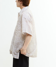 CONVERSE TOKYO | BLOCK PRINT OVERSIZED SHIRT(シャツ/ブラウス)