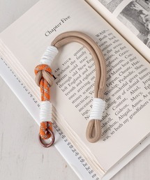 make a ray!（メイク ア レイ！）の「【91-1】 配色ドローコード スマホストラップ（スマホグッズ）」