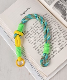 make a ray!（メイク ア レイ！）の「【91-1】 配色ドローコード スマホストラップ（スマホグッズ）」