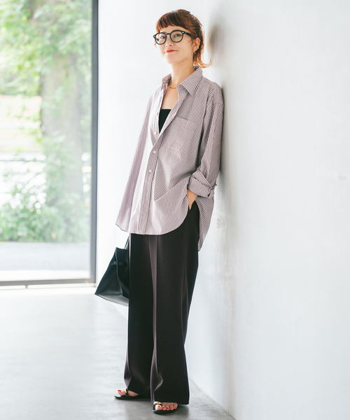 スピックアンドスパン　シャツ 追加》オックススタンダードシャツ（シャツ/ブラウス）｜Spick & Span