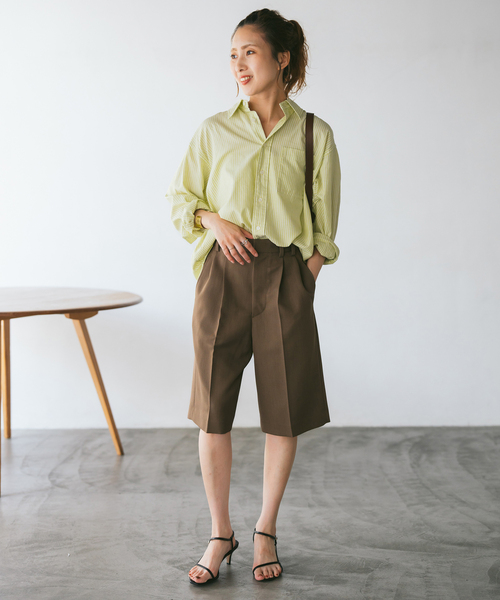 今季★スピックアンドスパン★ オックススタンダードシャツ オックススタンダードシャツ | スピック＆スパン(Spick and Span