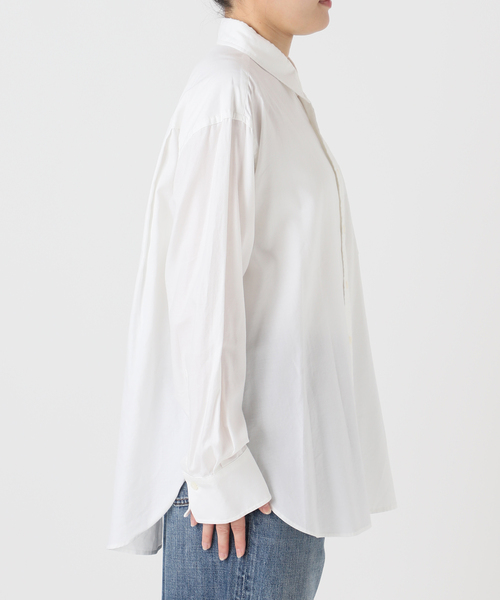 Spick & Span（スピックアンドスパン）の「《追加》オックススタンダードシャツ（シャツ/ブラウス・レディース・スカイブルー/その他18/その他4/ホワイト/ベージュ・FREE）」の7枚目の写真