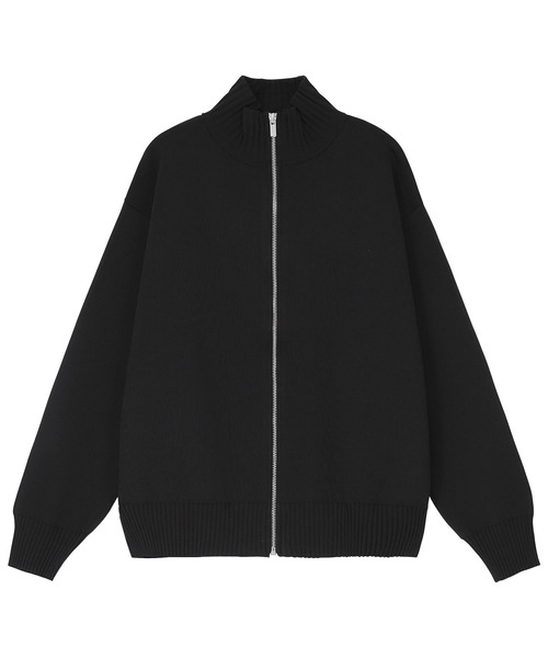 ZUCCa（ズッカ）の「PEストレッチニット / ニットカーディガン（カーディガン/ボレロ・レディース・ブラック/ベージュ/ボルドー・M size）」の10枚目の写真