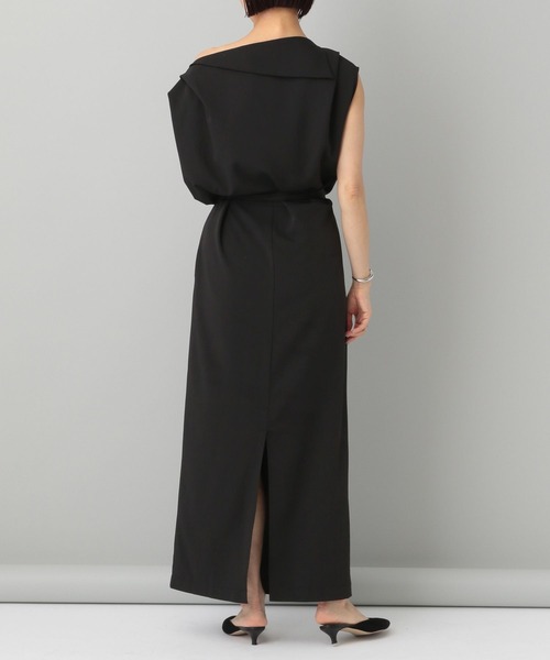 A part by(アパートバイ)の「【一部店舗・WEB限定】アシメドレープラップワンピース(ワンピース・レディース・ブラック・FREE)」の15枚目の写真