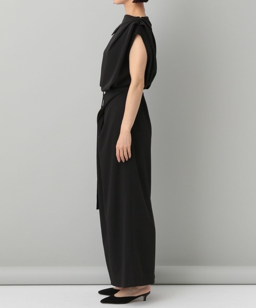 A part by(アパートバイ)の「【一部店舗・WEB限定】アシメドレープラップワンピース(ワンピース・レディース・ブラック・FREE)」の21枚目の写真
