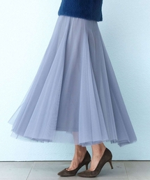 MK MICHEL KLEIN | ボリュームチュールスカート/洗える(スカート)