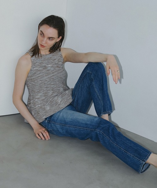 MANOF（マノフ）の「RED CARD×MANOF All-Day STRAIGHT DENIM（デニムパンツ・レディース・ブルー・25/24/23）」の13枚目の写真