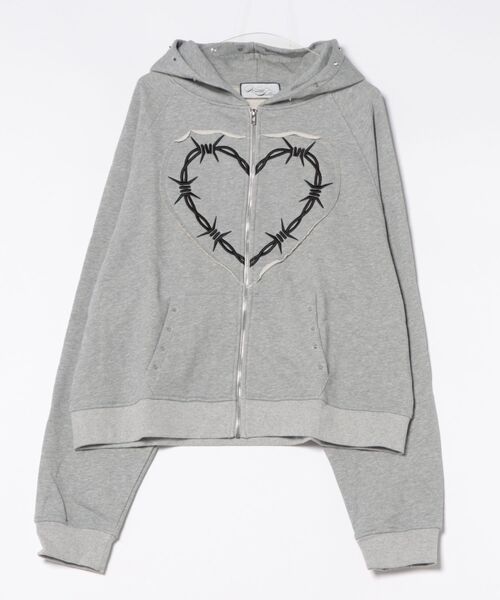 Heart Tattoo（ハートタトゥー）の「Heart Stitch Studded Hoodie 