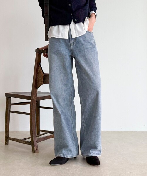 fredy emue 【@sora_522m企画】ベーシックストレートデニム38 sora_522m企画】ベーシックストレートデニム（デニムパンツ）｜fredy