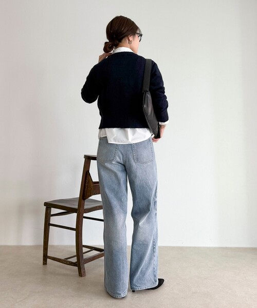 sora_522m企画】ベーシックストレートデニム（デニムパンツ）｜fredy