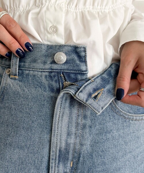 sora_522m企画】ベーシックストレートデニム（デニムパンツ）｜fredy