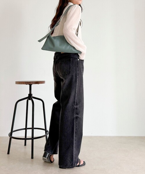 sora_522m企画】ベーシックストレートデニム（デニムパンツ）｜fredy