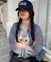 Sibra | ゆるっと羽織れる、選べる3柄チェックシャツ(シャツ/ブラウス)