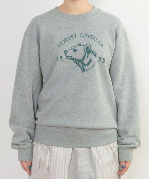 PAR ICI（パーリッシィ）の「FOREST DWELLER スウェットプルオーバー（スウェット・レディース・グレー/グリーン/ネイビー・FREE）」の19枚目の写真