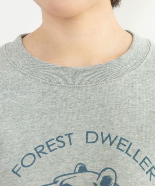 PAR ICI（パーリッシィ）の「FOREST DWELLER スウェットプルオーバー（スウェット・レディース・グレー/グリーン/ネイビー・FREE）」の22枚目の写真