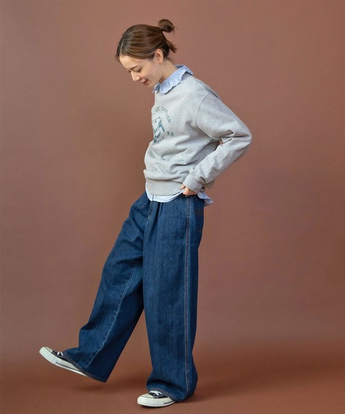 PAR ICI（パーリッシィ）の「FOREST DWELLER スウェットプルオーバー（スウェット・レディース・グレー/グリーン/ネイビー・FREE）」の17枚目の写真