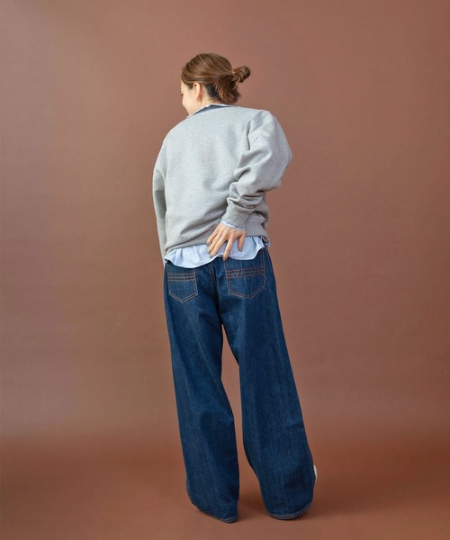 PAR ICI（パーリッシィ）の「FOREST DWELLER スウェットプルオーバー（スウェット・レディース・グレー/グリーン/ネイビー・FREE）」の18枚目の写真