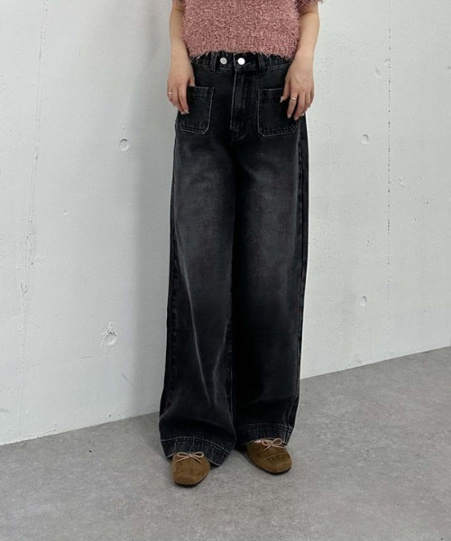 archives（アルシーヴ）の「スウェードバレエシューズ（バレエシューズ・レディース・ブラック/キャメル・MEDIUM/LARGE）」の13枚目の写真