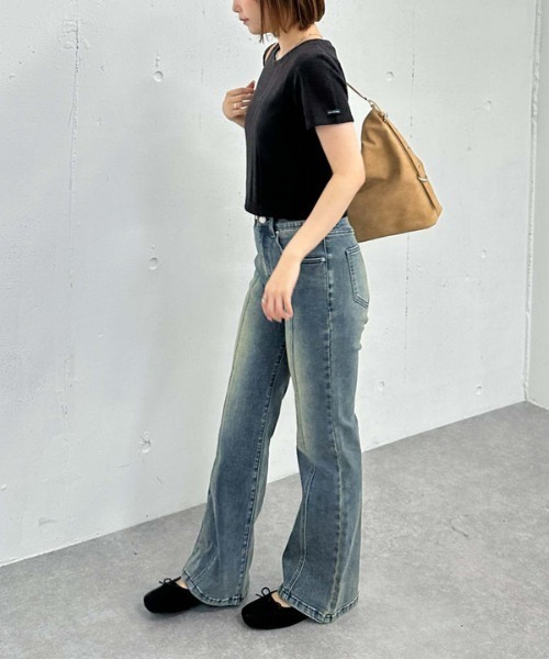 archives（アルシーヴ）の「スウェードバレエシューズ（バレエシューズ・レディース・ブラック/キャメル・MEDIUM/LARGE）」の21枚目の写真