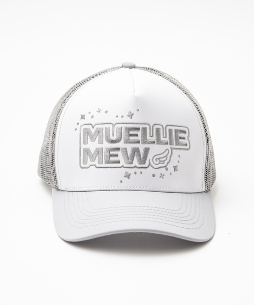 INTER FACTORY(インターファクトリー)の「MUELLIE MEW - 刺繍ロゴキャップ -(キャップ・レディース・グレー/ピンク・FREE)」の17枚目の写真