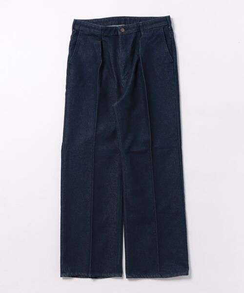 Lee(リー)の「Lee/リー【NEW】WRANCHER WIDE DENIM/ランチャーフレアーワイドデニム/センタープレス入りデニム/ワイドデニムパンツ(デニムパンツ・メンズ・ブルー/インディゴブルー・MEDIUM/LARGE/SMALL/X-LARGE)」の12枚目の写真