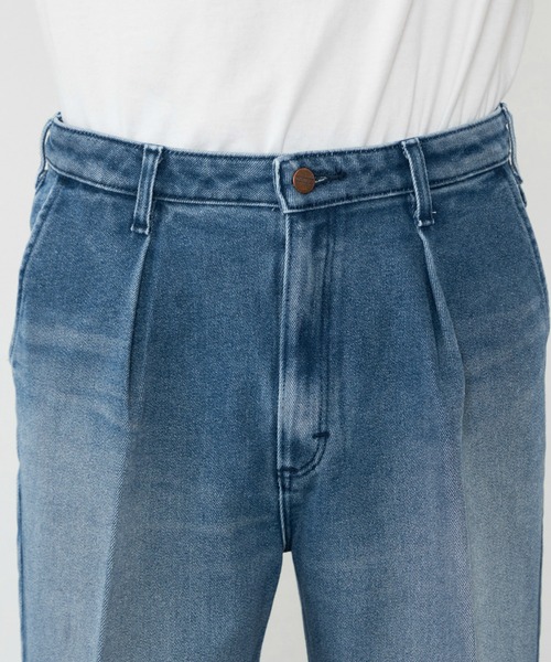 Lee(リー)の「Lee/リー【NEW】WRANCHER WIDE DENIM/ランチャーフレアーワイドデニム/センタープレス入りデニム/ワイドデニムパンツ(デニムパンツ・メンズ・ブルー/インディゴブルー・MEDIUM/LARGE/SMALL/X-LARGE)」の22枚目の写真