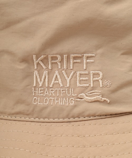 KRIFF MAYER（クリフメイヤー）の「KRIFF MAYER 撥水加工 吸汗速乾 裏地メッシュ アドベンチャー ハット帽子 男女兼用（ハット・メンズ・ベージュ/ダークグリーン/ブラック・FREE）」の10枚目の写真