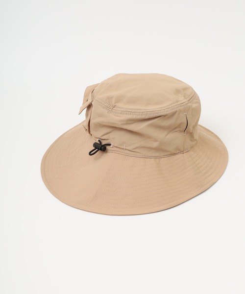 KRIFF MAYER（クリフメイヤー）の「KRIFF MAYER 撥水加工 吸汗速乾 裏地メッシュ アドベンチャー ハット帽子 男女兼用（ハット・メンズ・ベージュ/ダークグリーン/ブラック・FREE）」の16枚目の写真