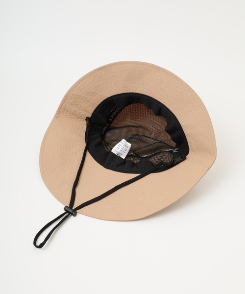 KRIFF MAYER（クリフメイヤー）の「KRIFF MAYER 撥水加工 吸汗速乾 裏地メッシュ アドベンチャー ハット帽子 男女兼用（ハット・メンズ・ベージュ/ダークグリーン/ブラック・FREE）」の18枚目の写真