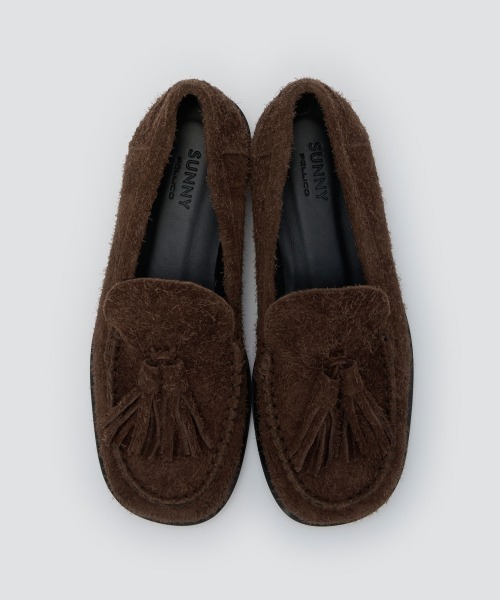 SCROFA タッセル ローファー 2.5cm BROWN（ローファー）｜PELLICO