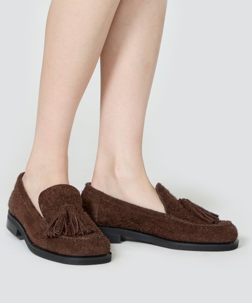 SCROFA タッセル ローファー 2.5cm BROWN（ローファー）｜PELLICO