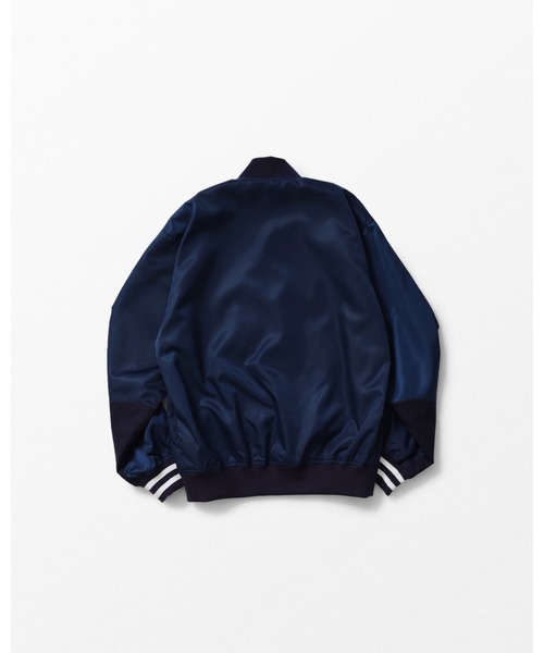 WHIZLIMITED（ウィズリミテッド）の「SEASON JACKET（スタジャン・メンズ・グリーン/ネイビー・MEDIUM/LARGE）」の6枚目の写真