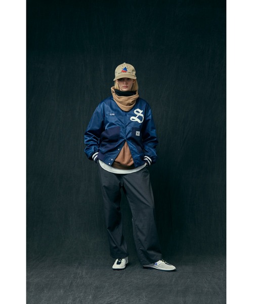 WHIZLIMITED（ウィズリミテッド）の「SEASON JACKET（スタジャン・メンズ・グリーン/ネイビー・MEDIUM/LARGE）」の8枚目の写真