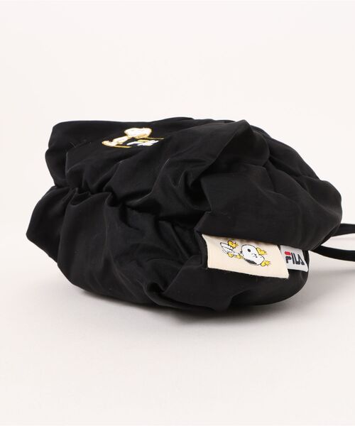 FILA(フィラ)の「【FILA/フィラ × PEANUTS/ピーナッツ】クシュクシュ ミニショルダーバッグ(ショルダーバッグ・レディース・ブラック/オフホワイト/ピンク・FREE)」の5枚目の写真