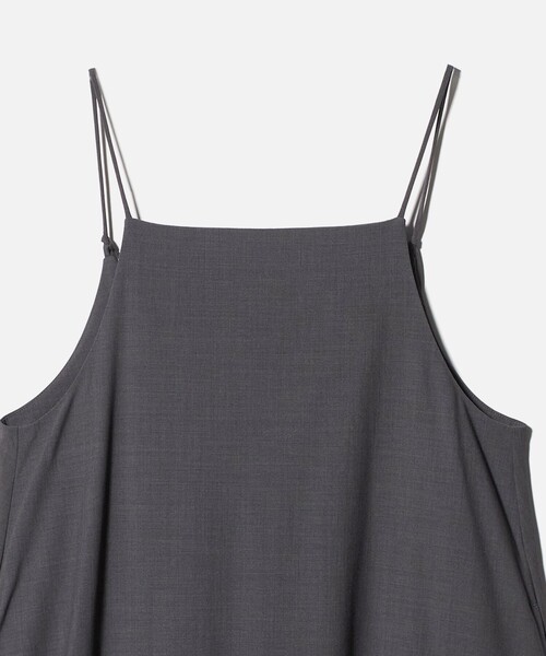 BEAUTY&YOUTH UNITED ARROWS(ビューティーアンドユースユナイテッドアローズ)の「ポリエステルレーヨンブレンド フレア キャミソールワンピース(ワンピース・レディース・ブラック/ダークグレー・M/XS/S)」の10枚目の写真
