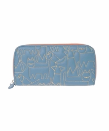 Jocomomola（ホコモモラ）の「アニマルステッチラウンドジップ長財布（財布）」