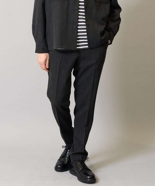 a.v.v（アーヴェヴェ）の「【イージーケア/シワになりにくい】スマートスラックス 秋リライト【洗濯機で洗える/ストレッチ】（その他パンツ・メンズ・ネイビー/ライトブラウン/チャコールグレー・44/46/48/50）」の2枚目の写真