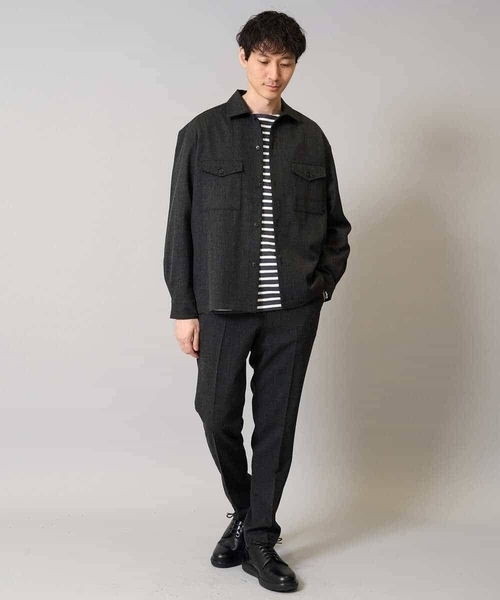 a.v.v（アーヴェヴェ）の「【イージーケア/シワになりにくい】スマートスラックス 秋リライト【洗濯機で洗える/ストレッチ】（その他パンツ・メンズ・ネイビー/ライトブラウン/チャコールグレー・44/46/48/50）」の13枚目の写真