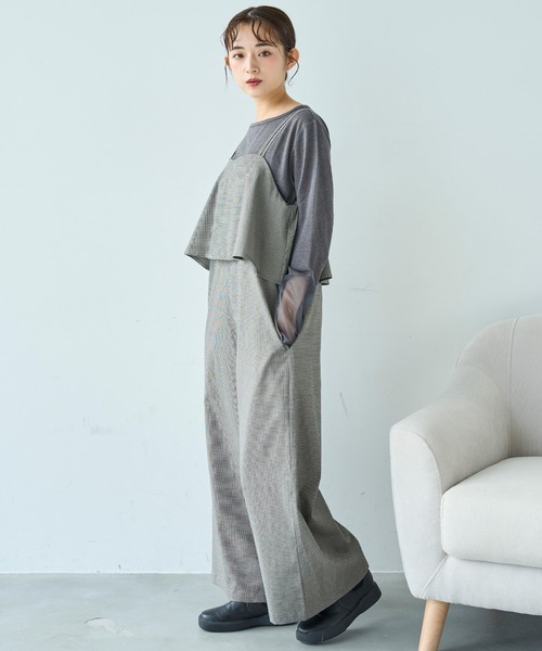 新品未使用　アニュアンス　フロントデザインオールインワン　フリーサイズ 新品未使用アニュアンスフロントデザインオールインワンフリーサイズ