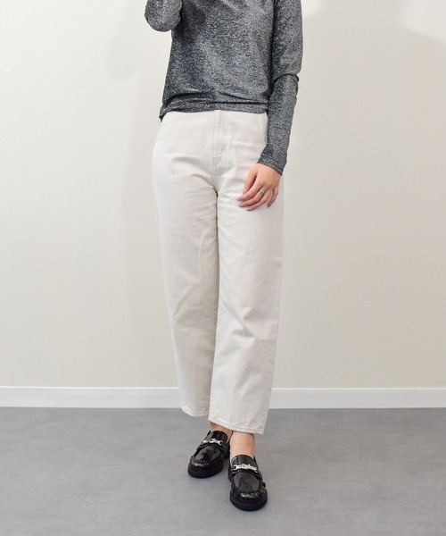 inter-chaussures(インターショシュール)の「【INTER-CHAUSSURES】ラウンドトウメタルベルトローファー(I51613)(ローファー・レディース・ブラック系その他/グレー系その他・37/36)」の6枚目の写真