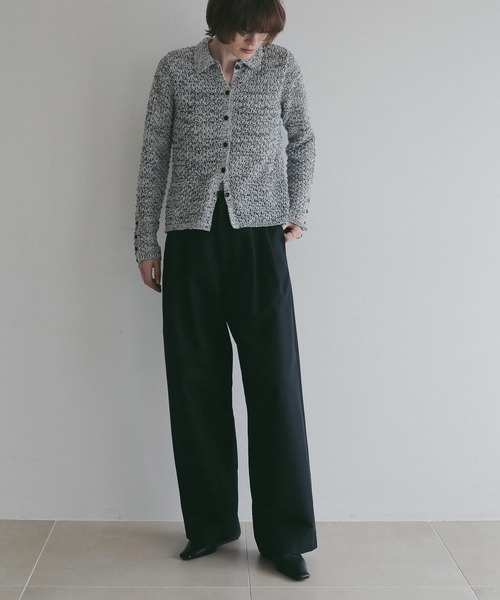 MANOF(マノフ)の「2TUCK CHINO PANTS(チノパンツ・レディース・ベージュ/ミント/ブラック・S/M)」の21枚目の写真