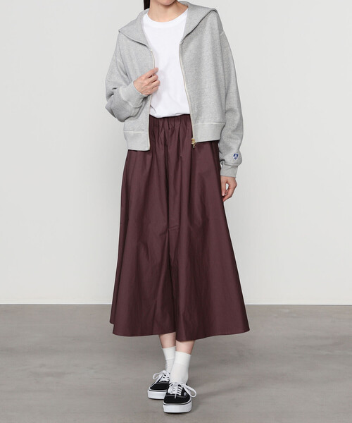 ORCIVAL | コットン裏毛 ジップセーラー WOMEN（スウェット）｜ORCIVAL