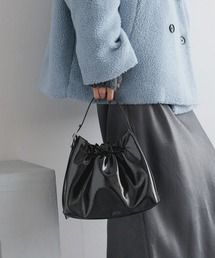 LOWRYS FARM | ギャザーミニハンドルショルダー 600866(ショルダーバッグ)