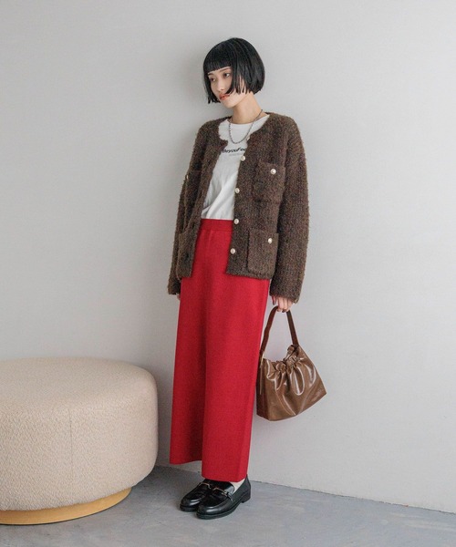 LOWRYS FARM（ローリーズファーム）の「ギャザーミニハンドルショルダー　600866（ショルダーバッグ・レディース・アイボリー/ブラック/ブラウン・FREE）」の10枚目の写真