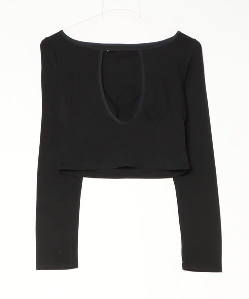 ROYAL FLASH(ロイヤルフラッシュ)の「determ/ デターム/Collagen Piping Detail Open-Back Top(Tシャツ/カットソー・レディース・レッド/ブラック・S/XS)」の3枚目の写真