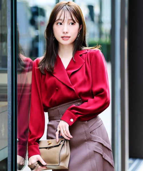 セール】◇ダブルブレストブラウス（シャツ/ブラウス）｜PINKY&DIANNE