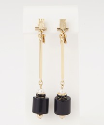 LANVIN en Bleu | アールデコ イヤリング(イヤリング)